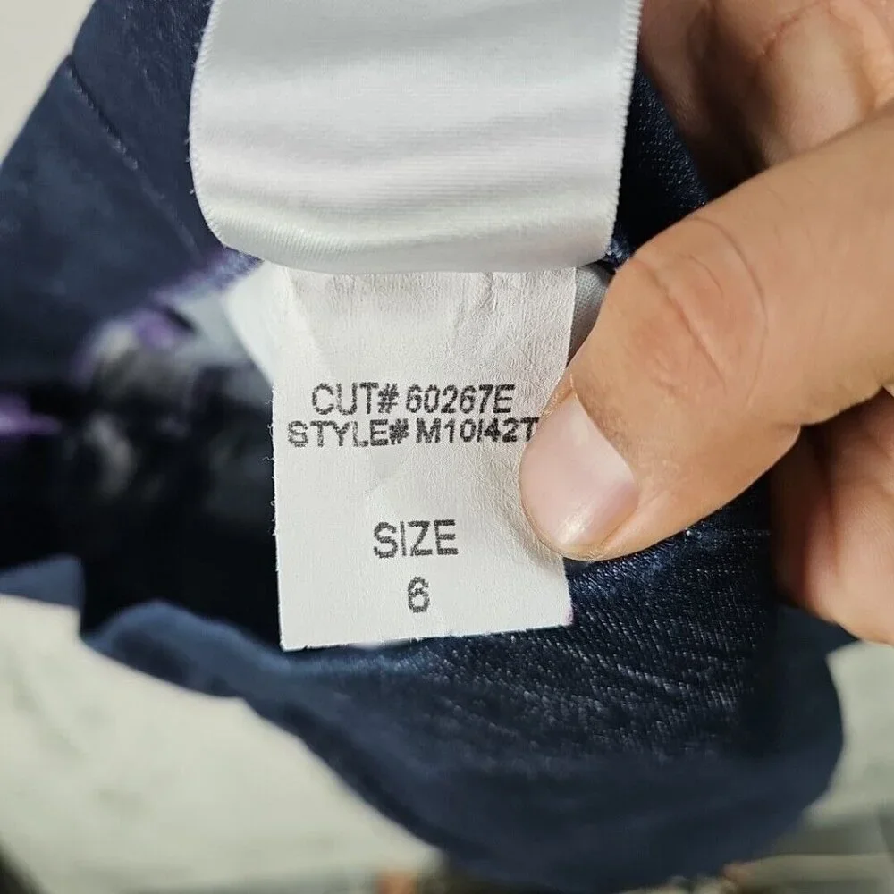 NYDJ Jeans Womens Size 6 Pull On Jegging Ankle Shapewear Slimming Stretch Denim - Picture 6 of 12